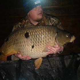 A 58 lb 2 oz carp from Villefond, Scared common , Apr 2018