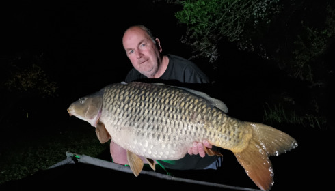 A 43 lb 8 oz fish from Villefond, Common, Apr 2022