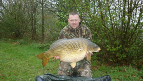 A 51 lb 3 oz carp from Villefond, Big John, Mar 2011