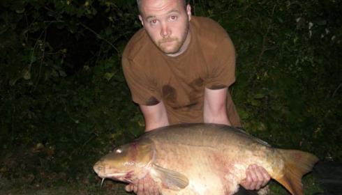 A 35 lb 10 oz carp from Villefond, Aug 2011