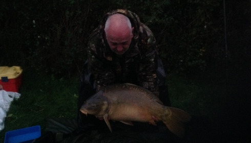A 35 lb 10 oz carp from Villefond, Nov 2013