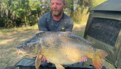A 40 lb carp from Villefond, Tony Moore, Sep 2022