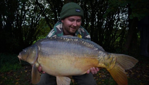 A carp from Villefond, 20lb+, Nov 2019