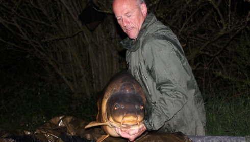 A 62 lb 4 oz carp from Villefond, Arnold the fish, Apr 2016