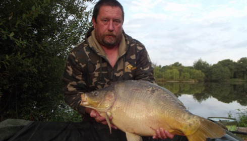 A 21 lb 6 oz carp from Villefond, Villefond Baby!, Aug 2015
