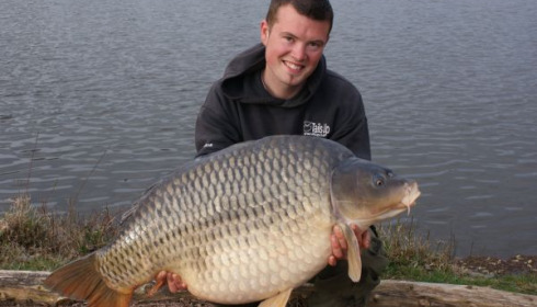 A 49 lb 2 oz carp from Villefond, Arthur, Mar 2011