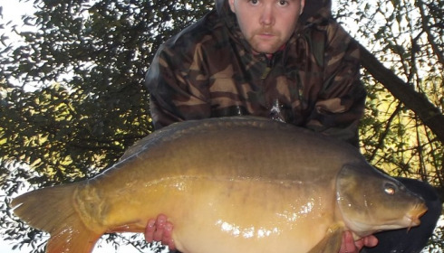 A 43 lb 4 oz carp from Villefond, Mark Lambert , Nov 2012