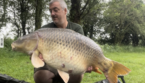 A 44 lb 2 oz fish from Villefond, New pb, May 2022