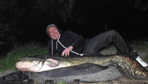 A carp from Villefond, A Monster Catfish, Jun 2012