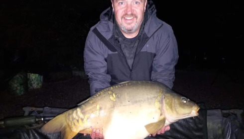 A 36 lb 1 oz carp from Villefond, Oct 2022