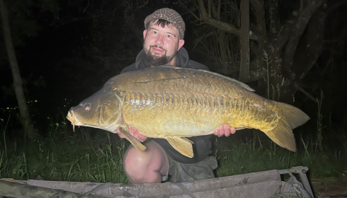 A 30 lb fish from Villefond, May 2023
