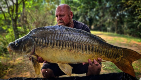 A 28 lb 14 oz carp from Villefond, Sep 2022