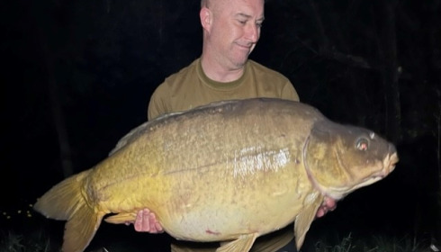 A 47 lb 14 oz fish from Villefond, May 2023