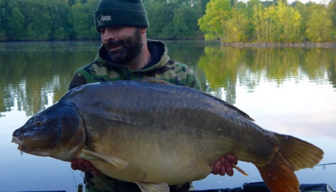 A 47 lb 10 oz carp from Villefond, Dominic Roberts, Sep 2016