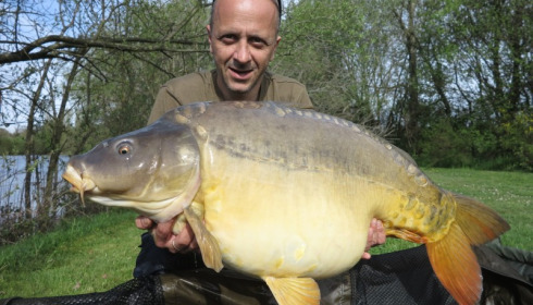 A carp from Villefond, Apr 2014