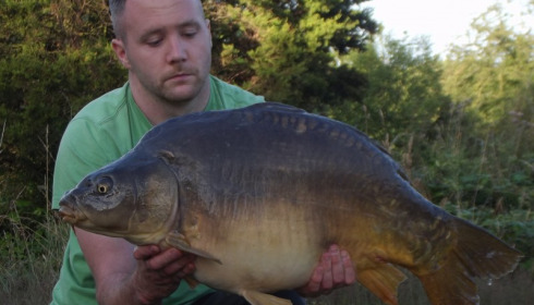 A 26 lb 14 oz carp from Villefond, Mark Lambert, Jul 2012