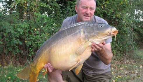 A 38 lb 9 oz carp from Villefond, Paul Cooper, Sep 2010