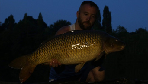 A 28 lb carp from Villefond, Mark lambert , Aug 2018