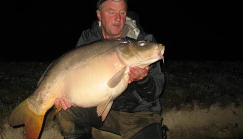 A 34 lb 14 oz carp from Villefond, Paul Cooper, Sep 2010
