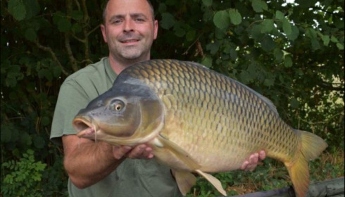 A 28 lb 1 oz carp from Villefond, Sep 2018