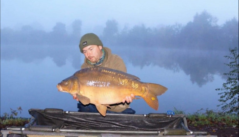 A carp from Villefond, 20lb+, Nov 2019