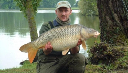 A carp from Vincons, Stafford Patmore Party, May 2010