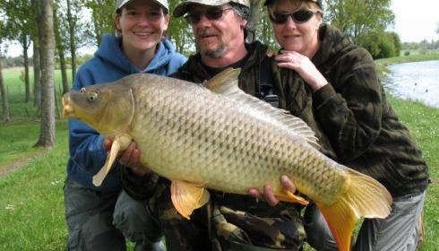 A carp from Vincons, Steve & Alan, Apr 2008