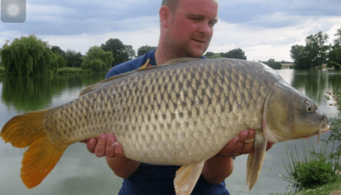 A 28 lb 1 oz carp from Vincons, Shaun Grice, Jul 2016