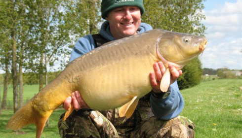A carp from Vincons, Steve & Alan, Apr 2008