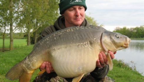 A carp from Vincons, Steve & Alan, Apr 2008