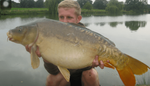 A 27 lb 8 oz carp from Vincons, Jack Mycroft, Jul 2016