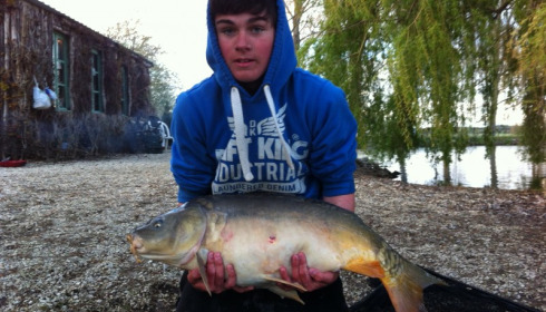 A 26 lb 9 oz carp from Vincons, Jake Marchant, Apr 2012
