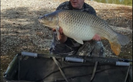 A 31 lb carp from Vincons, Kev Harvey, May 2019