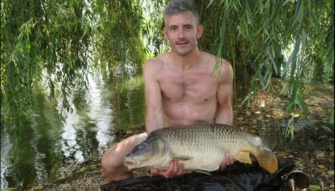 A 30 lb 8 oz carp from Vincons, Aug 2018