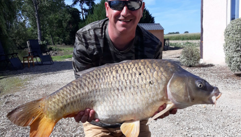 A 28 lb fish from Vincons, Jul 2022