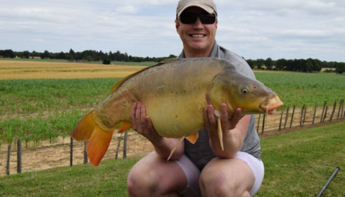 A carp from Vincons, James Beddall, Jul 2016