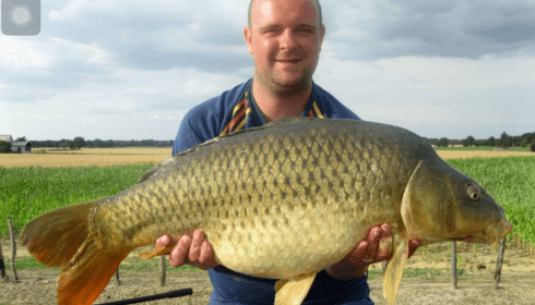 A 29 lb 4 oz carp from Vincons, Shaun Grice, Jul 2016