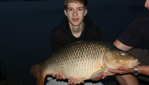 A 27 lb 12 oz carp from Vincons, Steven Tucker, Aug 2014