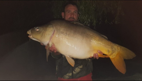 A 37 lb 12 oz carp from Vincons, John, Jun 2019