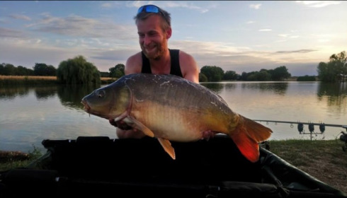 A 33 lb 4 oz carp from Vincons, Steven Light, Sep 2018