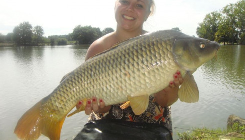A carp from Vincons, Berridge party, Aug 2011