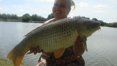 A carp from Vincons, Berridge party, Aug 2011