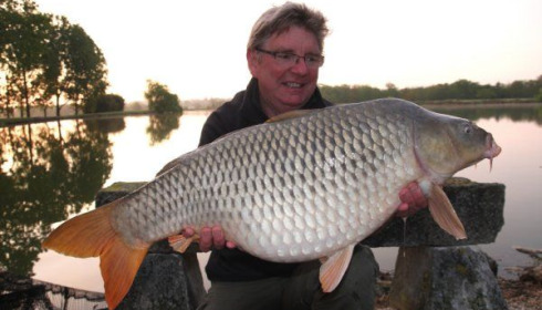 A 27 lb 11 oz carp from Vincons, Ron Key, May 2009