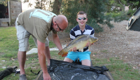 A carp from Vincons, Miller Party, Aug 2015