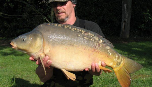 A carp from Vincons, Steve & Alan, Apr 2008