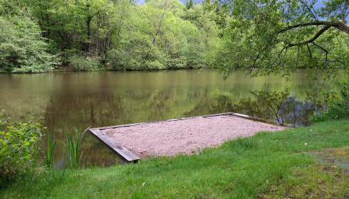 Bears Lake, Carp Fishing France with Accommodation, lake photo 7