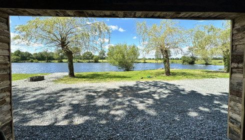 Carrouge, Social Carp Fishing Holidays, View from Facilities