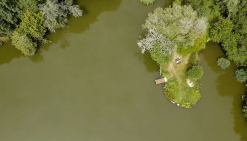 Lakeview, Carp Fishing France with Accommodation, lake photo 5