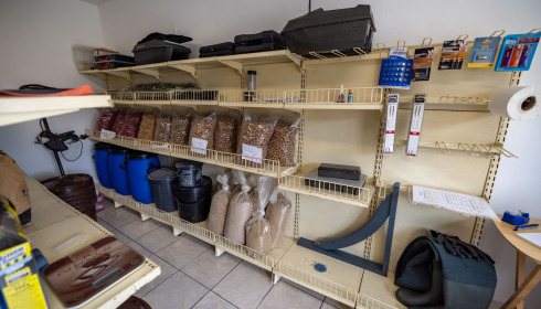 Landes, Carp fishing France, Well Stocked Bait & Equipment Shop
