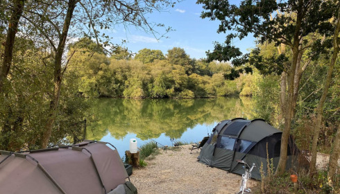 Emeraude, Big Carp in France, lake photo 1